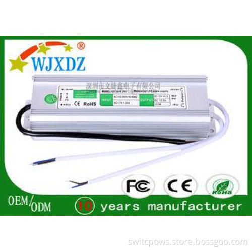 Outside 150W 12.5A IP67LED Power Supply For LED Strip Light